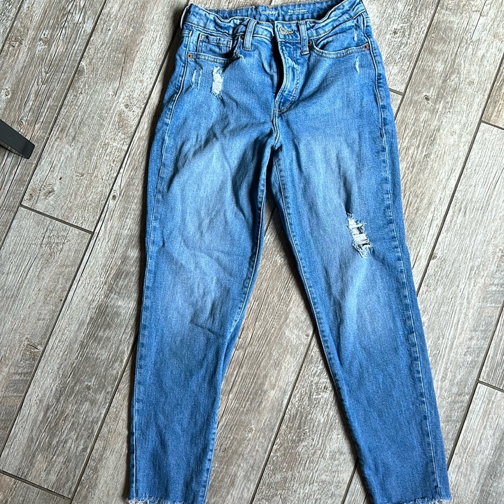 High Rise Sz 4Straight Old Navy Jeans
